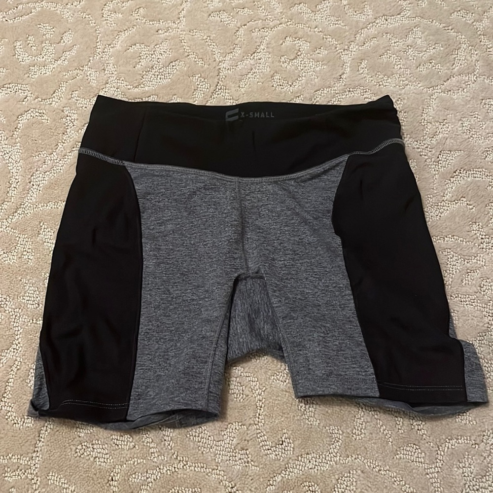 Compression biker shorts